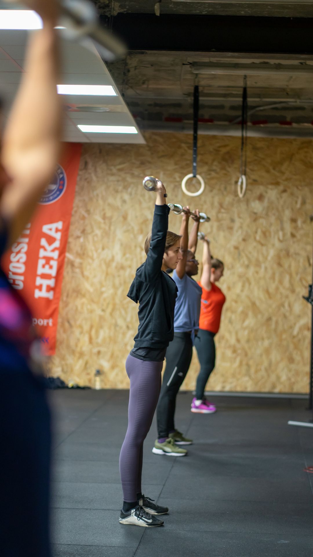 Barre overhead CrossFit à Lyon