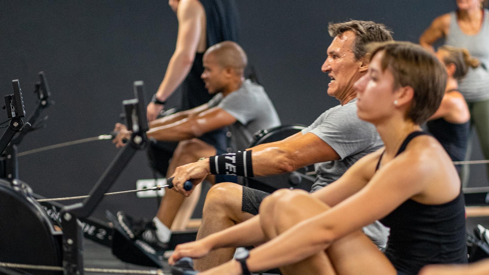 Conditioning à haute intensité lors d'une séance de CrossFit