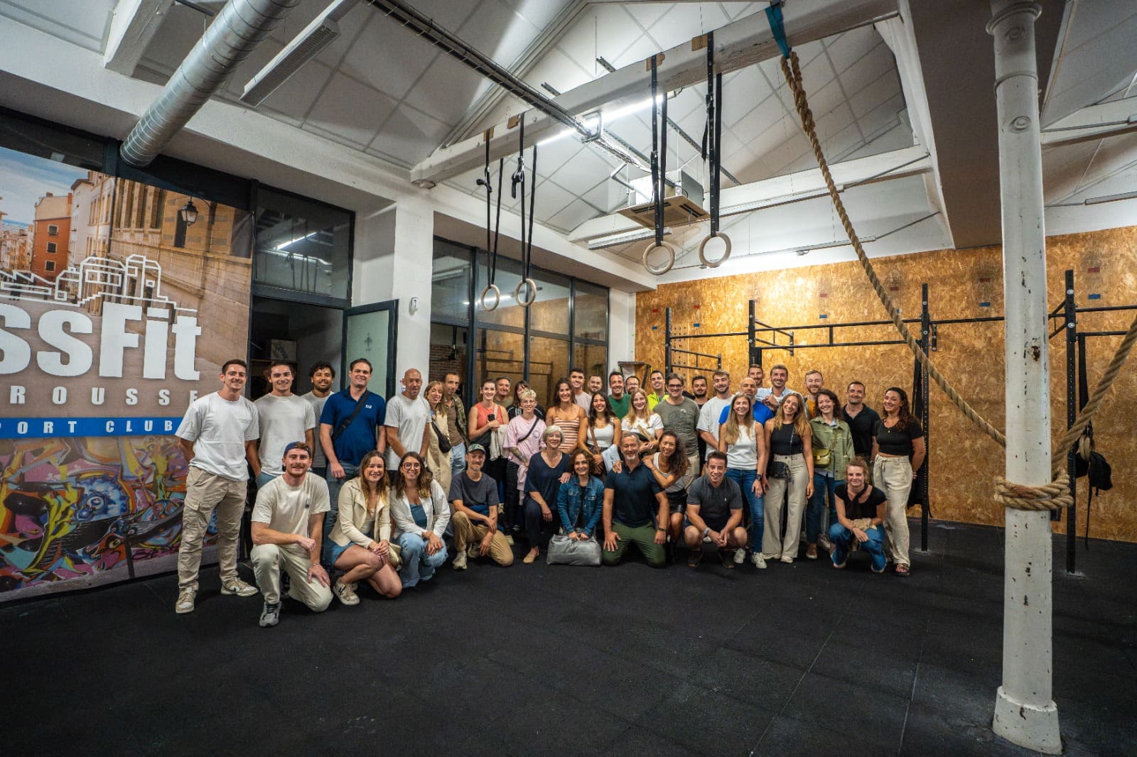 Équipe et adhérents de CrossFit HEKA Lyon Croix-Rousse – ambiance conviviale et esprit de communauté